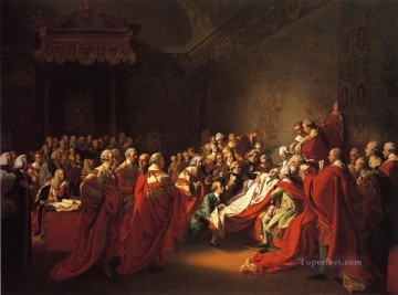 貴族院におけるチャタム伯爵の崩壊 別名植民地ニューイングランドの死 ジョン・シングルトン・コプリー Oil Paintings